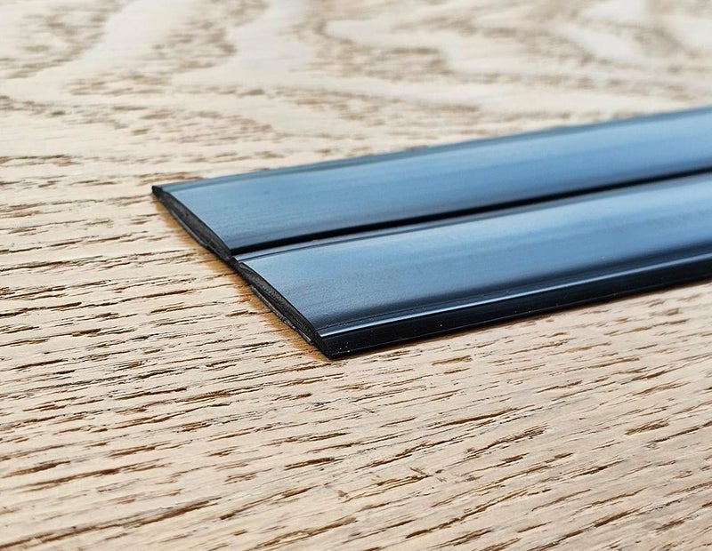Maydos Inside & Outside Corner Trim, Peel and Stick Wall Molding Trim 3D DIY Decorative Lines for Wall Floor Window Door Ceiling and More,Flexible,Self-Adhesive,1.5in x 16ft, Signal-Black - Image 2